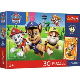 Trefl: Premium Plus Kids - Puzzle Patrula cățelușilor - 30 piese