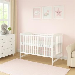 Patut Baby cot New Baby LILLY white
