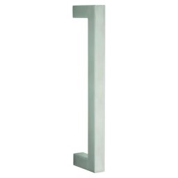 Pereche manere inox pentru usa batanta THIRARD, interax 300 mm, finisaj satinat