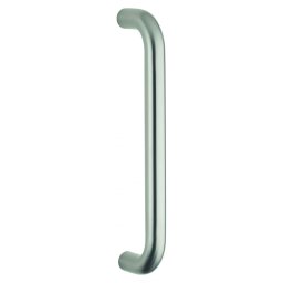 Pereche manere inox pentru usa batanta THIRARD, interax 325 mm, finisaj lucios
