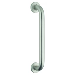Pereche manere inox pentru usa batanta THIRARD, interax 300 mm, finisaj lucios