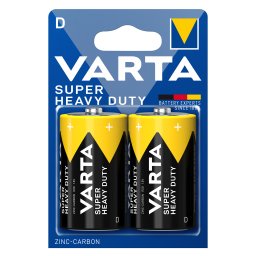 Baterii D R20 1.5V Varta Super Heavy Duty Blister 2