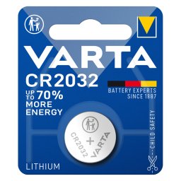 Baterie litiu Varta CR2032 3V 230mAh, 20x3.2 mm, blister 1 buc