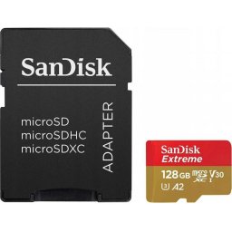 MEMORII. SD CARD Sandisk MICROSDXC 128GB CL10 SDSQXAA-128G-GN6AA, SDSQXAA-128G-GN6AA (timbru verde 0.03 lei)