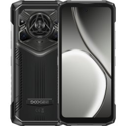 Telefon rugged Doogee Blade 20 Pro, 4G, Octa-Core, 6GB RAM + 256GB, 6.6-inch 90Hz, NFC, 11800mAh, Android 15, Silver