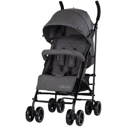 Carucior sport cu spatar reglabil Chipolino Milano Charcoal