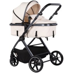 Carucior copii 2 in 1 cu landou transformabil in carucior sport si geanta mamici Chipolino Pearl Cashmere