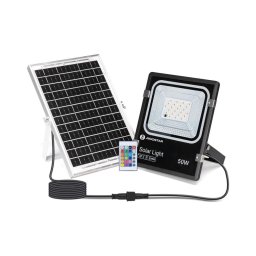 Proiector LED RGB solar dimabil Aigostar LED/50W/3,2V IP66 + telecomandă