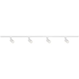 Kanlux 45927 - Spot pe șină ALTEAR 4x GU10/10W/230V, șină 1,5 m, alb