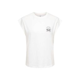 ONLY T-Shirt Onlshelina S/S Box 15374720 11-4201 TCX cloud dancer