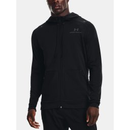 Under Armour Sweatshirt Rush All Purpose FZ HD-BLK - Mens
