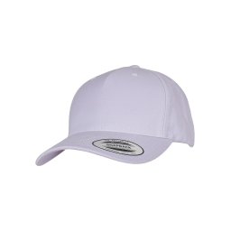 YP CLASSICS 5-PANEL PREMIUM COVERED SNAPBACK CAP LIGHT PURPLE