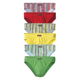 H.I.S Slip galben / gri / verde / roșu