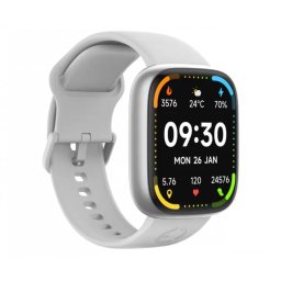 Smartwatch EcoWatch 6 Ecran 1.83Inch TFT-LCD IP68 Argintiu