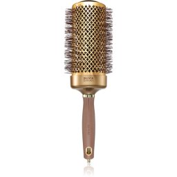 Olivia Garden Expert Blowout Speed Gold&Brown perie rotundă pentru păr 65mm 1 buc