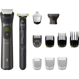 Aparat de tuns PHILIPS Multigroom Series 9000 13 in 1 MG9540/15, 0.2-27 mm, Negru