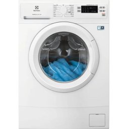 Masina de spalat rufe slim EW6SN506W, 6 kg, 1000 rpm, Clasa D, Afisaj LED, Sensicare, Alb