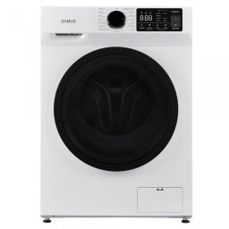 Masina de spalat rufe WSNDI-8141, 8 kg, 1400 rpm, clasa A, adancime 48 cm, motor inverter, functie Abur, program tesaturi XXL, control antispuma, pornire intarziata, afisaj electronic, blocare acces copii, alb