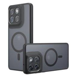 Husa Husa pentru Motorola Edge 70 Fusion - Techsuit PureFrost MagSafe - Frosted Black