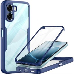 Husa Husa pentru Oppo A6x 4G / A6x 5G / A6k 4G + Folie - Techsuit ColorVerse 360 Series - Blue