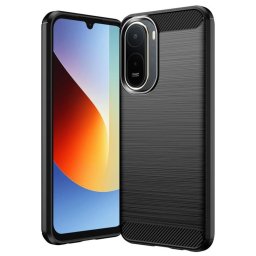 Husa Husa pentru Xiaomi Redmi A7 Pro 4G - Techsuit Carbon Silicone - Black