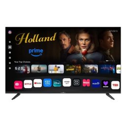 Televizor Televizor QLED SmartTech 43QH02V, 108 cm, Clasa F, 4K Ultra HD, Negru