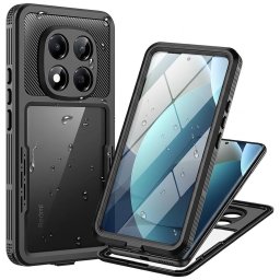 Husa Husa pentru Xiaomi Redmi Note 15 Pro 5G - ShellBox Waterproof IP68 Case - Black
