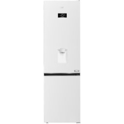 Combina frigorifica Combina frigorifica Beko B3RCNA404HDW, 355 l, Clasa E, No Frost, HarvestFresh, Dozator apa, AeroFlow, H 203.5 cm, Alb