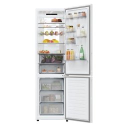 Combina frigorifica Combina frigorifica Candy ECN4CQTEW206, 409 l, Clasa E, Total No Frost, Circle Fresh, WiFi/hOn, Panorama Light, H 205 cm, Alb