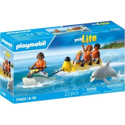 Playmobil my Life PM71905 - Plimbare pe mare cu banana (#71905)
