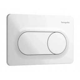 Clapeta de actionare HansGrohe iFrame Original S66002450, alb lucios