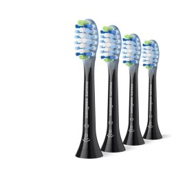 PHILIPS HX9044/88 Sonicare Premium Plaque Defence Medium Soft Sonic cap perie dinți 4buc negru