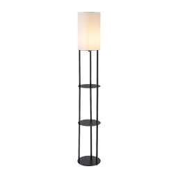 Rabalux 74106 - Lampă de podea BRONN 1xE27/40W/230V neagră