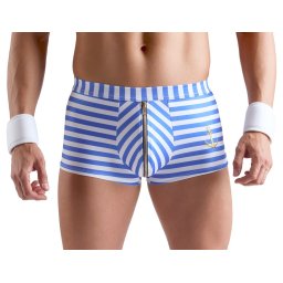 Svenjoyment Sailor Pants with Stripes & Cuffs 2180561 Blue-White L