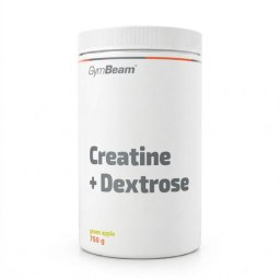 GymBeam Creatină + Dextroză măr verde