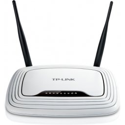 Router Wireless 4 Porturi 300Mbps, Atheros, 2T2R, 2.4GHz, 802.11n Draft 2.0, 802.11g/b, Built-in 4-p