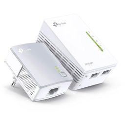 300Mbps Wireless AV500 Powerline Extender, 500Mbps Powerline Datarate, 2 10/100Mbps Fast Ethernet po
