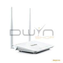 Router 3 port-uri Wireless N 300Mbps, 2 antene fixe (2*5dBi)