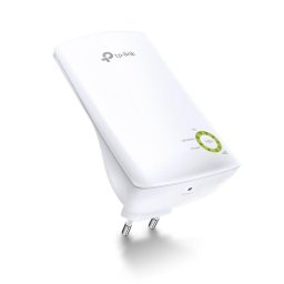 Wireless Range Extender TP-link, N300, Wall Plugged, 2.4GHz, 2 antene interne, FARA port LAN/WAN, Range extender button / Range extender mode, Atheros, 2T2R
