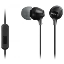 Casti Sony MDR-EX15AP, Frecventa (Hz) 8 - 22.000, cu microfon pentru smartphone, elemente intraauric