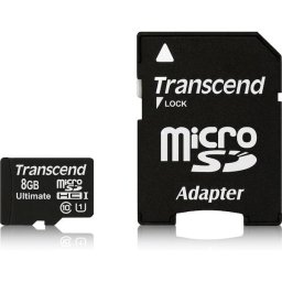 Card de memorie Transcend Micro SDHC 8GB UHS-I 600x PREMIUM