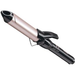Ondulator BaByliss ProMedium C325E, 180 grade, Invelis ceramic, 25 mm, Negru
