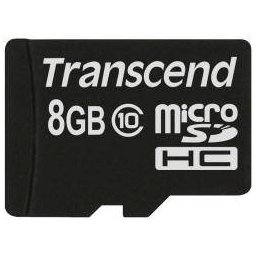 Card de memorie Transcend microSDHC 8GB Clasa 10