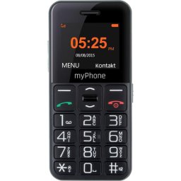 Telefon mobil MyPhone Halo Easy 2G, 1.8", VGA, 1000mAh, Negru