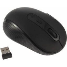 MOUSE WIRELESS SPACER 2.4GHz, 3D, 1000dpi, black "SPMO-W12