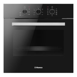 Cuptor incorporabil Hansa Fine Design, programator, 8 functii, grill, ventilator, 62 L, negru