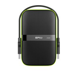 HDD extern portabil Silicon Power Armor A60, 1TB, USB3.0, 2.5 inch, negru/verde