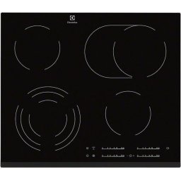 Plita incorporabila Electrolux EHF6547FXK, Vitroceramica, 4 zone de gatit, DirectAccess, Booster, SoundOff, EcoTimer, 60 cm, Negru