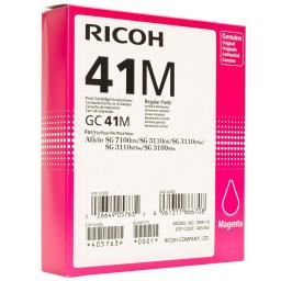 CARTUS TONER MAGENTA 405763 GC-41M 2,2K ORIGINAL RICOH AFICIO SG 3100SNW