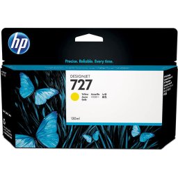 CARTUS YELLOW NR.727 B3P21A 130ML ORIGINAL HP DESIGNJET T1500